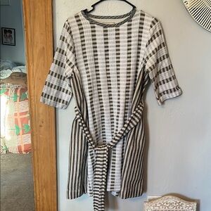 Ace&Jig Striped Black and White Dress